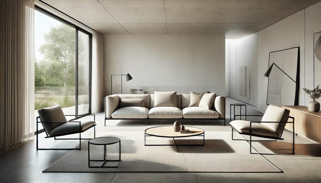 Modern Minimalist Living Room Furniture